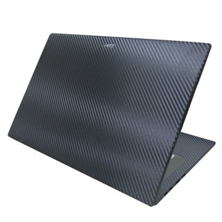 【Ezstick】ACER Swift Edge SFA16-41 黑色卡夢紋 機身貼 (含上蓋+鍵盤週圍+底部貼)