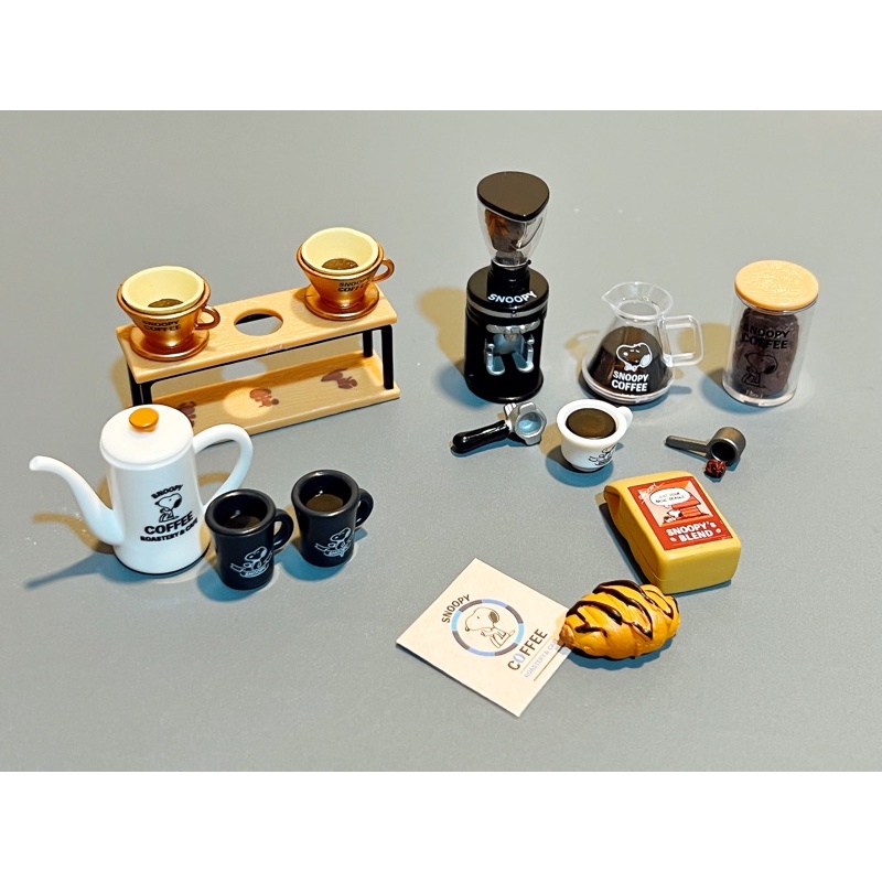 rement 日本食玩 盒玩 史努比 咖啡（保留品）