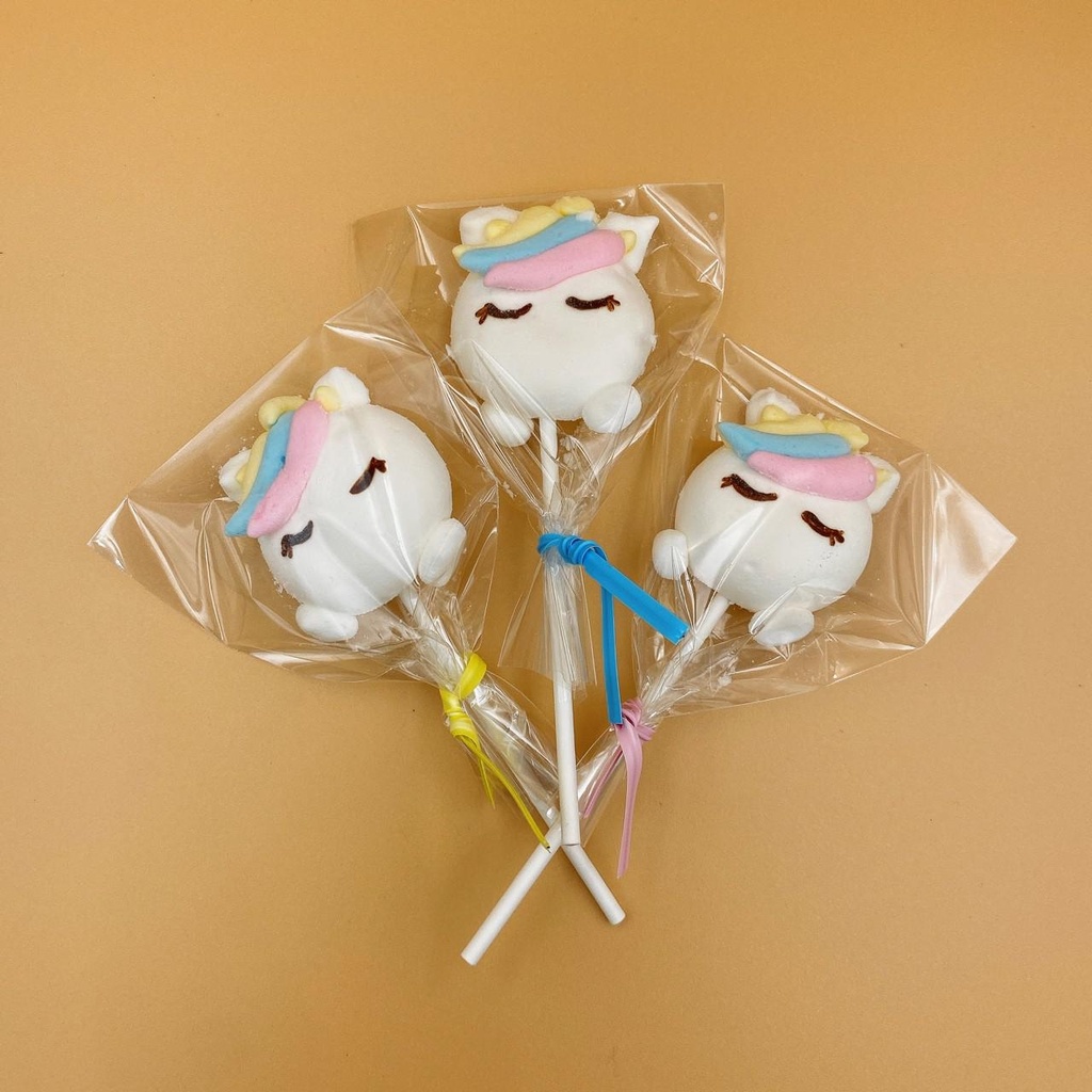 ［XOXO ］手作 甜點 卡通 棉花糖 造型 獨角獸 棒棒糖 慶生會 婚禮小物