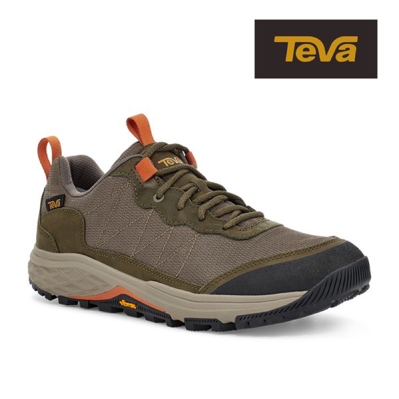 (元二商店）【TEVA】男 Ridgeview Low 低筒戶外多功能登山鞋/休閒鞋深橄欖-TV1116627DOL
