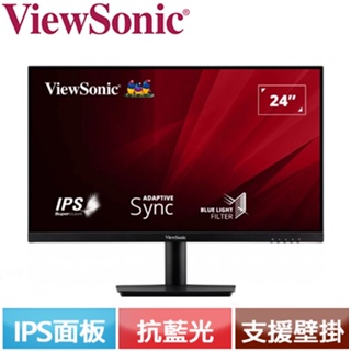 ViewSonic優派 24型 Full HD VA2409-H 窄邊框螢幕