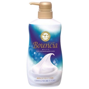 【全新】免運 日本製 牛乳石鹼 cow Bouncia 美肌保濕 沐浴乳 500ml - 優雅花香