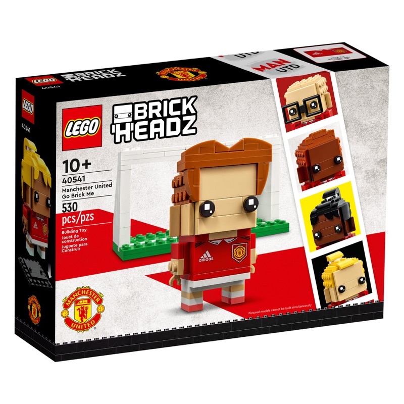 木木玩具 樂高 lego 40541 brickheadz 曼聯 足球