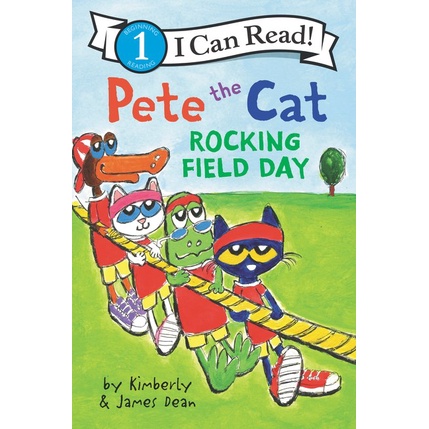 Pete the Cat: Rocking Field Day (平裝本)/James Dean【禮筑外文書店】