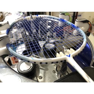 (羽球世家) VICTOR 勝利 羽球拍 情人限定 JS-520 白水藍4U拍 女神拍 TK-7U超輕拍