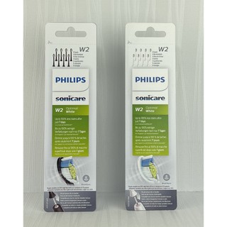 ～德/奧製～飛利浦 音波牙刷智能刷頭HX6068 標準刷頭(8支裝）(黑/白色）原廠盒裝（另售HX6064/HX6074