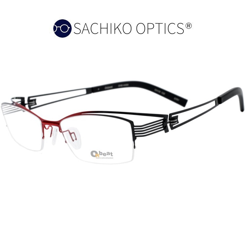 ONBEAT ONB-440H 日本手工眼鏡｜男純鈦斯文超輕商務半框眼鏡 男生品牌眼鏡框【幸子眼鏡】