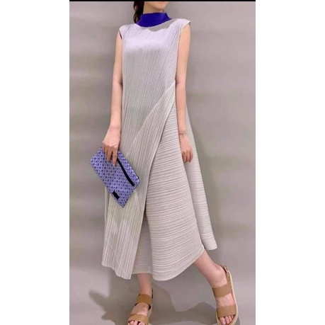 美品 ISSEY MIYAKE WHITE LABEL ベロアプリーツ deaflink.com