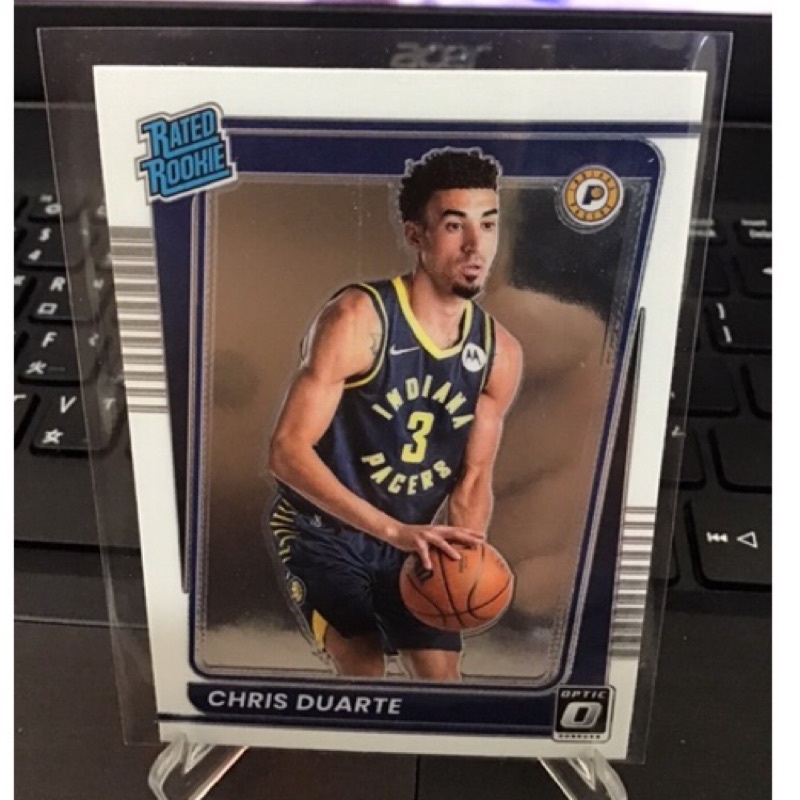 【NBA籃球卡】21-22 Optic Chris Duarte rc 溜馬隊 新人 rookie