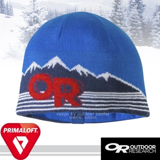 【美國 Outdoor Research】輕量透氣抗水毛織雙層保暖帽子 Advocate Beanie 藍 254028