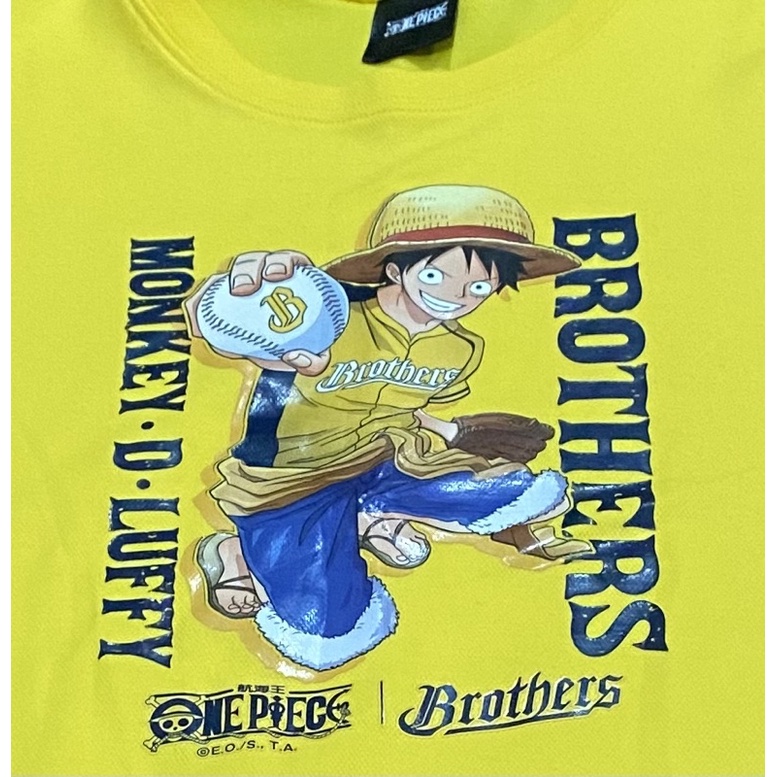 中信兄弟 Brothers  航海王One Piece聯名兒童短T 150