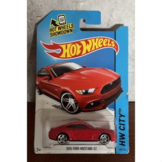 風火輪 hot wheels 2015 FORD MUSTANG GT 紅