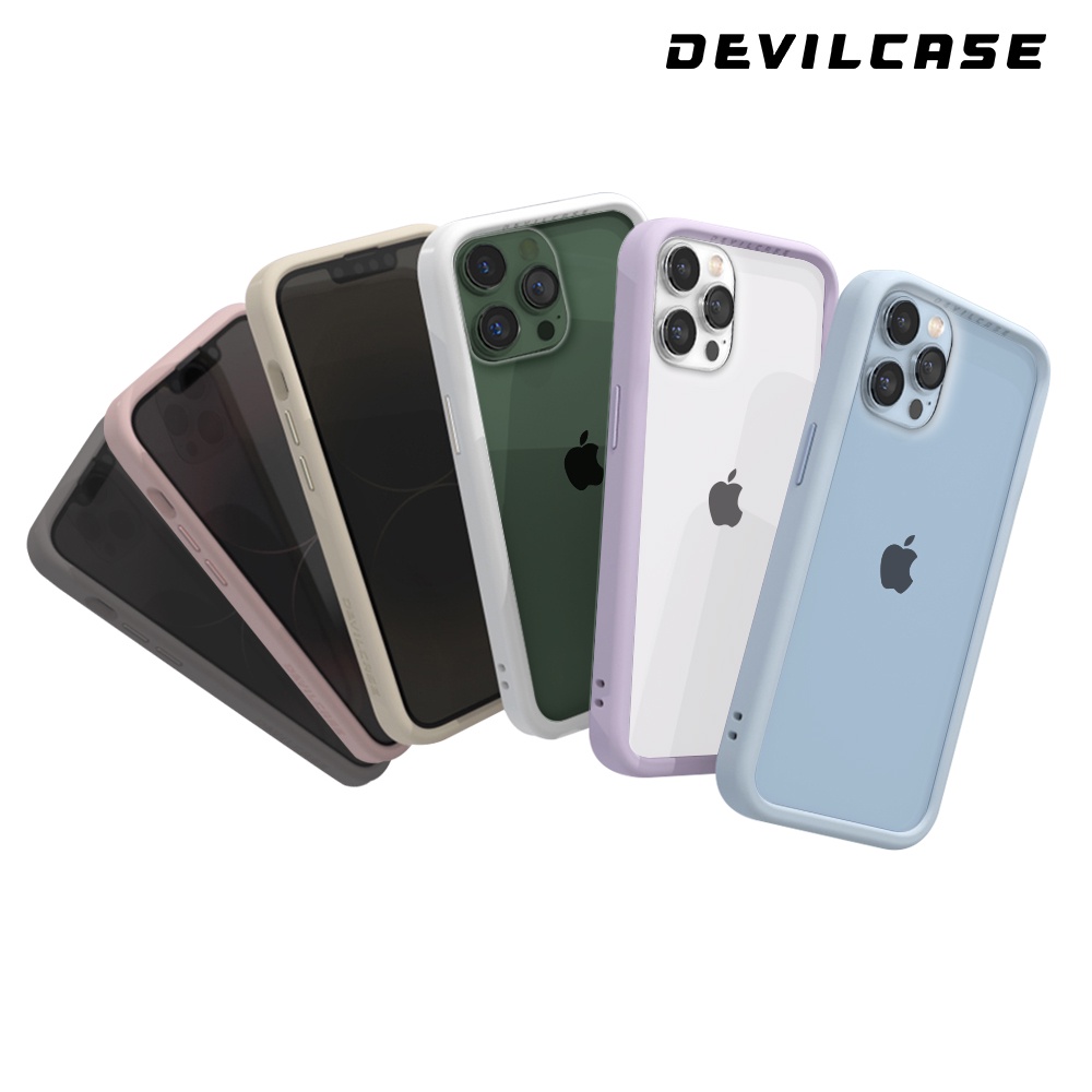DEVILCASE iPhone 13 Pro 6.1吋 惡魔防摔殼 3 ( 透明 手機殼 三代 )