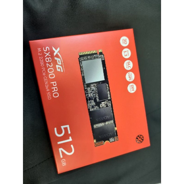 全新 ADATA威剛 XPG SX8200Pro 512G M.2 2280 PCIe SSD固態硬碟/保固內