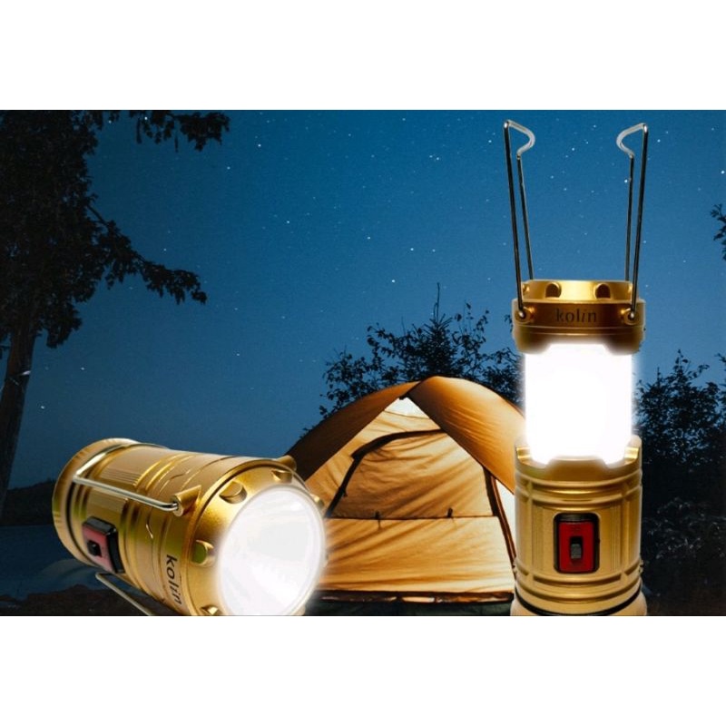 電池式 小型伸縮露營燈 LED迷你露營燈手電筒 探照燈 緊急照明燈 釣魚燈 停電照明燈 輕便小巧攜帶方便