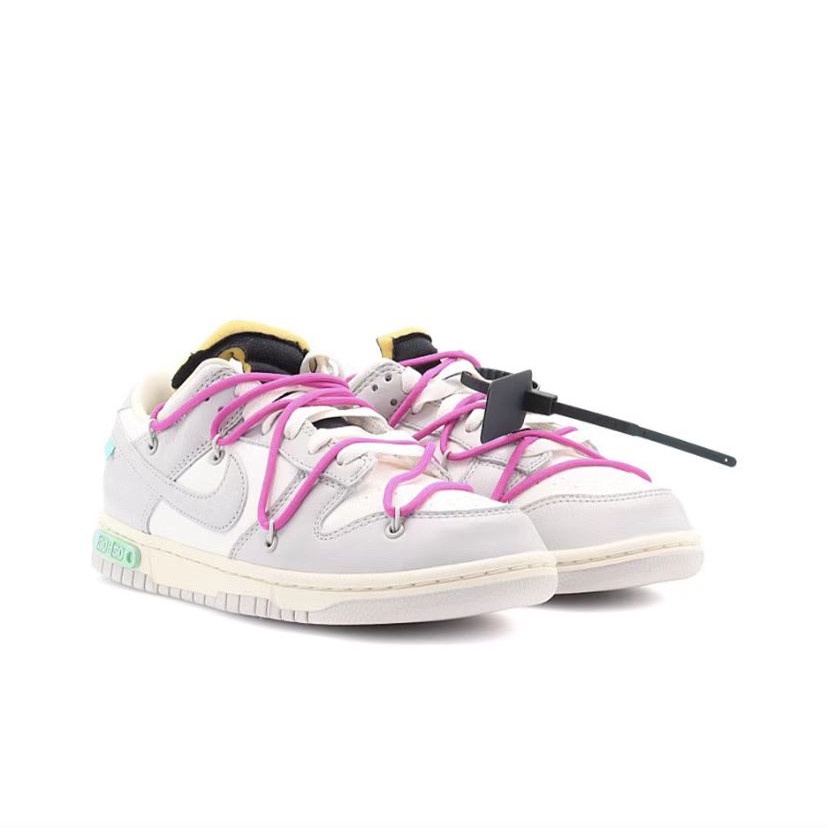 Image of Off-White x Nike Dunk Low The50 灰白 NO.30運動鞋 板鞋休閒鞋 DM1602-122 #3