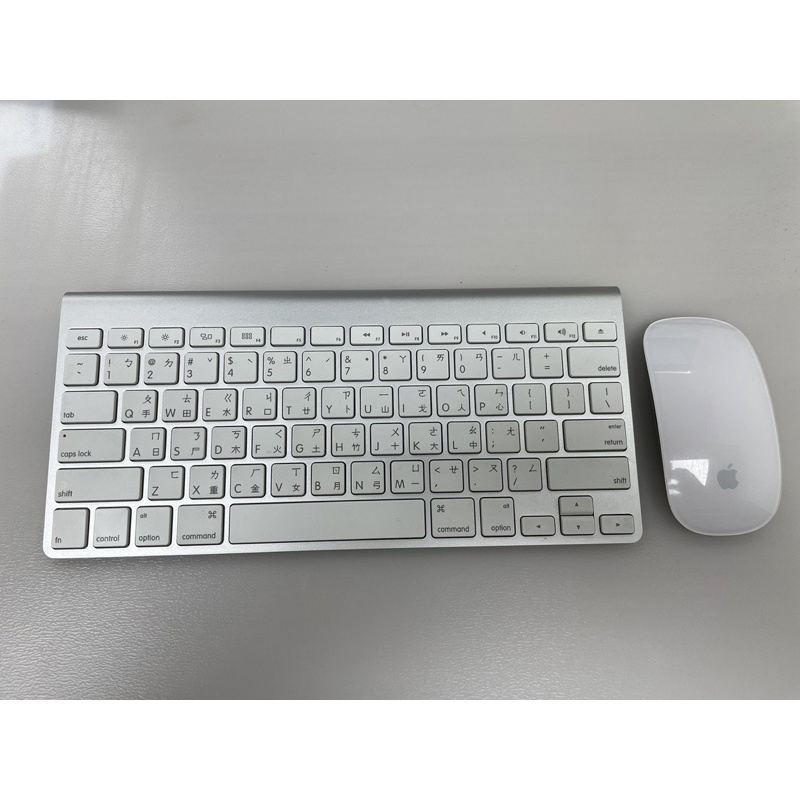 iMac 無線鍵盤 無線滑鼠 （裝電池版本) 不拆賣