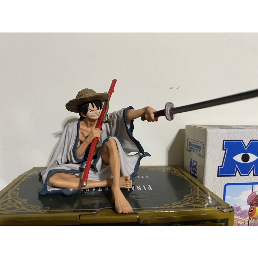 One Piece 海賊王 航海王 BWFC 和 和之國 和服 坐姿 魯夫 拆擺品 代理版