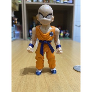 早期正版 七龍珠z 美版 克林 可動 絕版品 老物 公仔