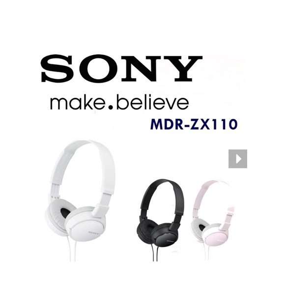 (二手)SONY 耳罩式耳機 有線 MDR-ZX110