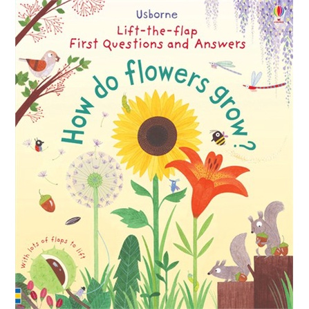 How Do Flowers Grow? (硬頁翻翻書)(硬頁書)/Katie Daynes【三民網路書店】