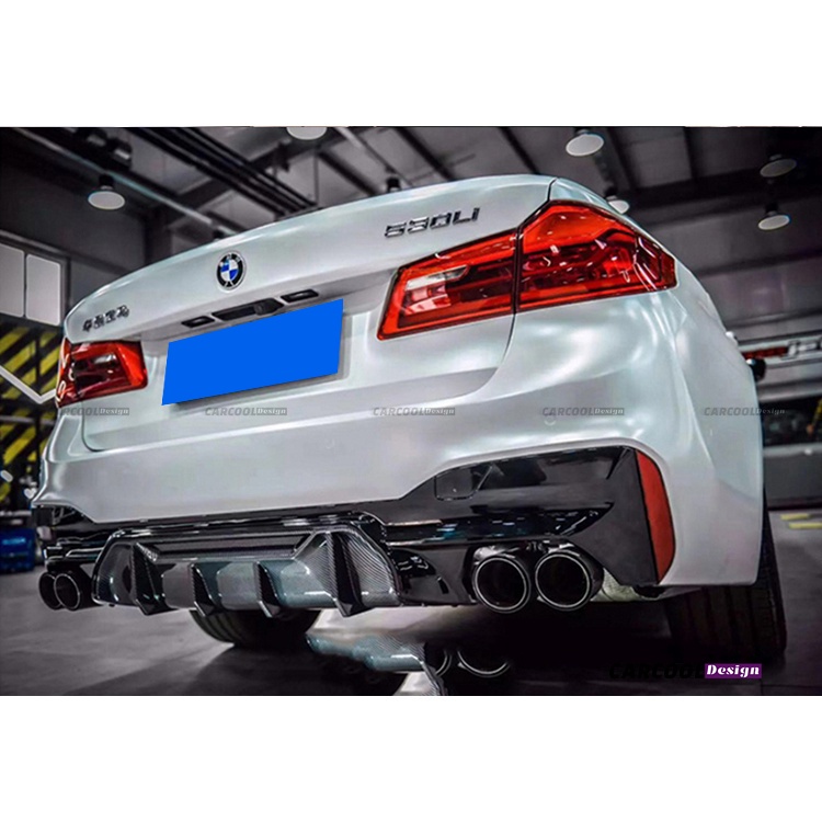 BMW寶馬 G30 升級高品質碳纖維競技款後下巴