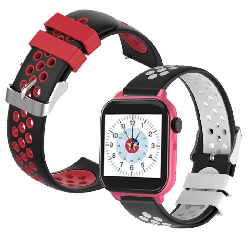 Herowatch 2 錶帶 運動手环 HeroWatch 2s pro兒童智慧手錶 錶帶 硅膠 手環 雙色