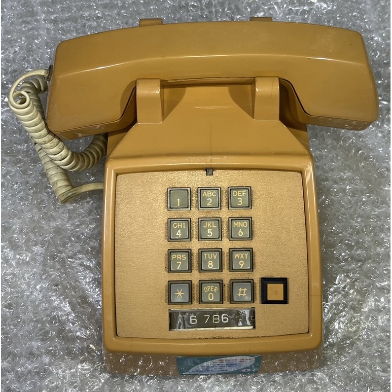 ◢ 簡便宜 ◣ 二手 復古電話 按鍵式 擺飾配件 CEI-2500 電話機 鵬發電子