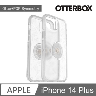 炫彩幾何+泡泡騷 OtterBox + Pop iPhone 14 Plus (6.1吋) Symmetry 保護殼