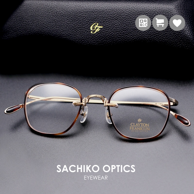 CLAYTON FRANKLIN CF631 日本手工眼镜｜男女全框超輕眼鏡框 男女生品牌眼鏡框【幸子眼鏡】