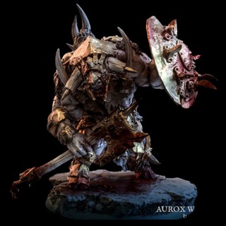 Tazo工坊[代客列印BM] Aurox Warriors pose8奧羅克斯戰士pose8 3D列印模型TAM