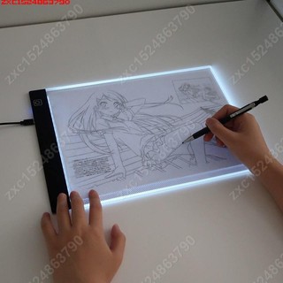 星期八百貨A4複製臺LED拷貝板臨摹透寫臺素描動漫透光板畫畫線稿練字繪畫板