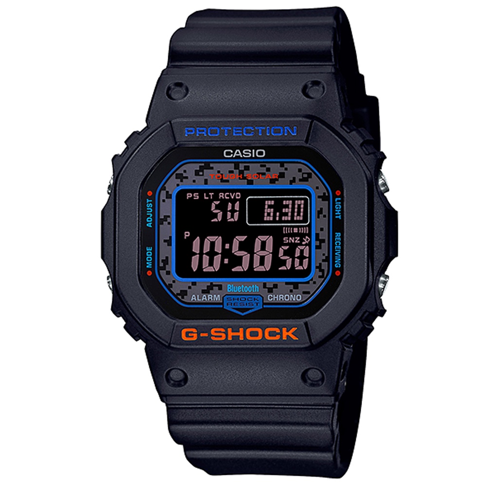 【聊聊甜甜價】CASIO G-SHOCK 都會霓虹 太陽能電子腕錶 GW-B5600CT-1