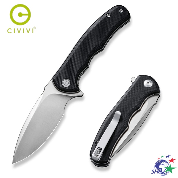 We Knife/Civivi Mini Praxis 黑色G10柄折刀 / D2鋼 / C18026C-2 【詮國】