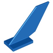 樂高 LEGO 藍色 機翼 尾翼 刀 飛機 配件 零件 6239 6164287 Blue Tail Shuttle