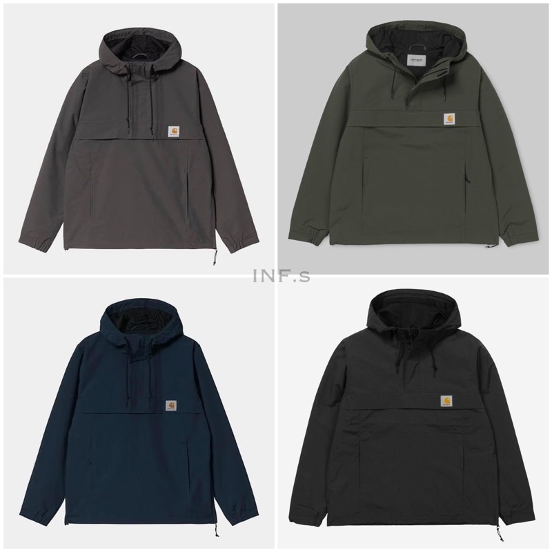 《INF.s》Carhartt WIP - Nimbus Pullover 薄款 內網眼 衝鋒風衣