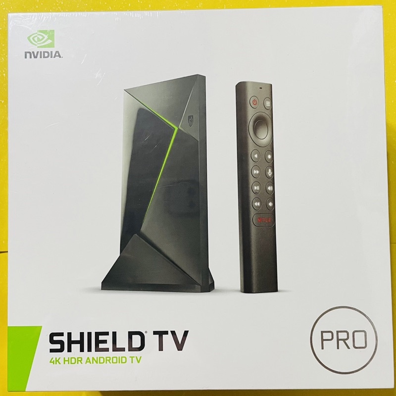 NVIDIA SHIELD TV Pro 輝達 多媒體播放器 AI影像增強技術 影音遊戲串流 無底座 開立發票有保障