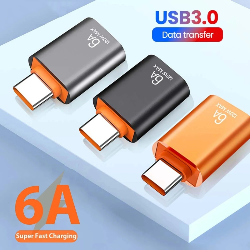 6a OTG 數據揚聲器 USB 3.0 超高速傳輸 C 型適配器 C 型轉 USB 3.0 轉換器,適用於 USB 驅