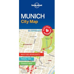 Munich City Map 1/Lonely Planet Publications【三民網路書店】