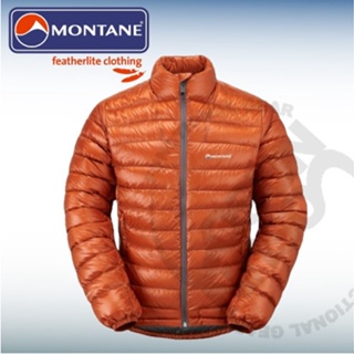 【英國 Montane】男款 Nitro Jacket尼駝鵝絨保暖外套800fp/保暖.質輕.透氣效果佳_橘_MNIJA