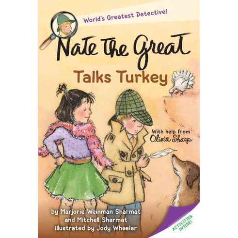 Nate the Great Talks Turkey―With Help from Olivia Sharp (Nate the Great #25)/Marjorie Weinman Sharmat【禮筑外文書店】