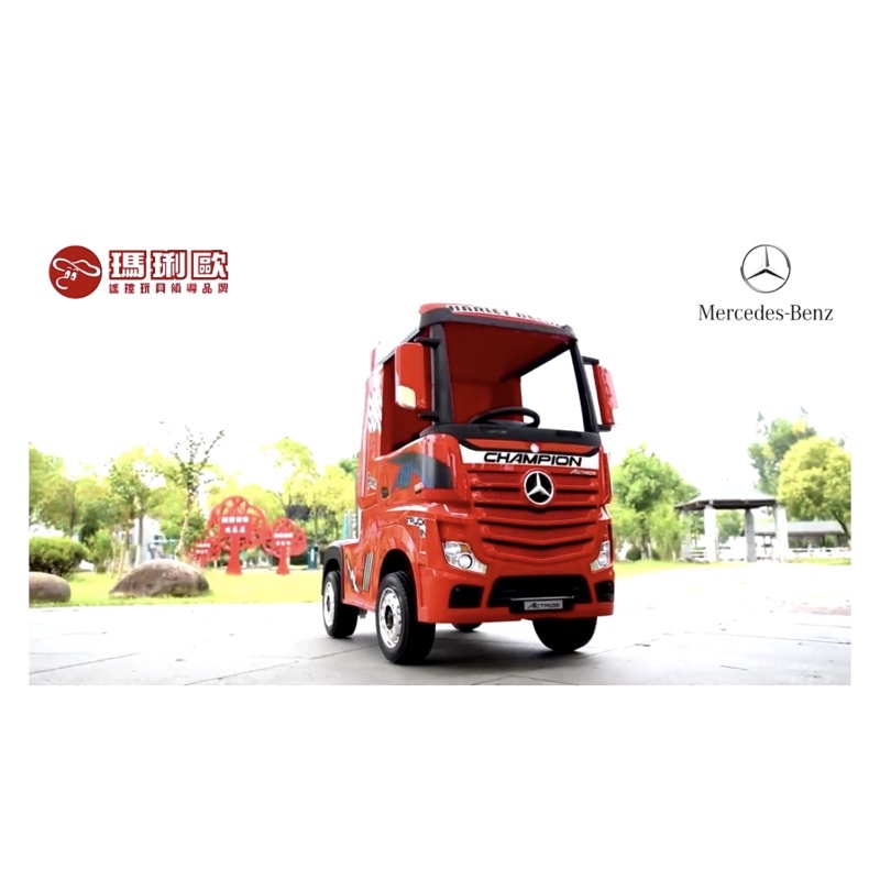 《Ｊ＆Ｐ代購免運》Benz Actros 卡車頭兒童四驅電動玩具車 卡車 汽車 雙驅 可遙控｜玩具 兒童 禮物