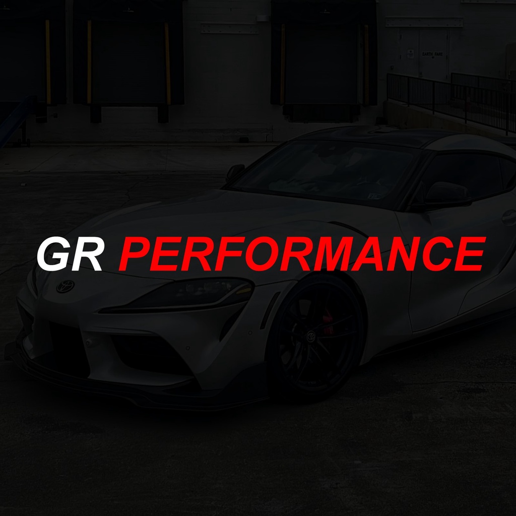 GR PERFORMANCE貼紙 車身貼紙 ALTIS RAV4 YARIS SUPRA 86 CROSS AURIS