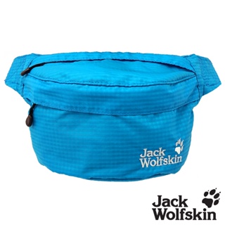 【Jack wolfskin 飛狼】極簡風格休閒腰包『天空藍』