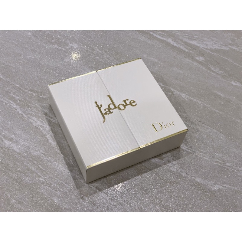 《全新現貨》Dior迪奧jadore 白金硬殼12x12cm禮盒