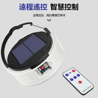 （臺灣發貨）新款太陽能地攤燈充電燈泡家用LED燈泡停電應急移動球泡燈夜市燈