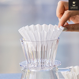 TIMEMORE 泰摩 冰瞳B75咖啡濾杯玻璃分享壺套裝組 適合新手 Tritan PCTG