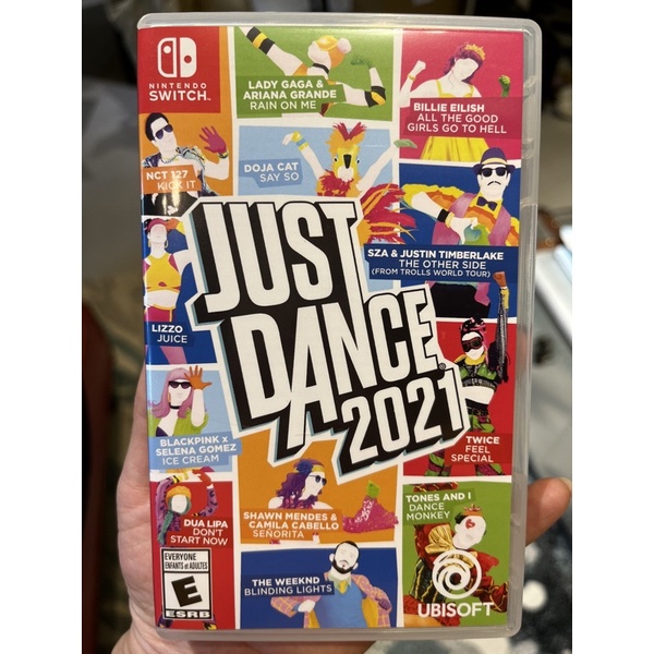NS Just dance 2021 switch 遊戲片 二手 很新