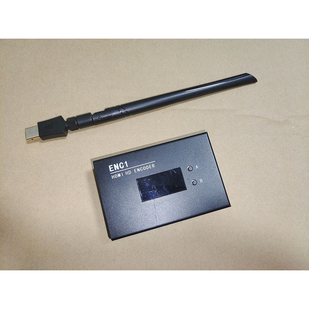 ENC1 無線 HDMI編碼器 (送無線USB) 解碼器 SRT H264 H265 RTMP 直播 1080P