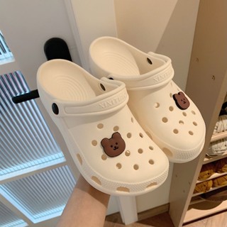 拖鞋洞洞鞋女夏韓版ins潮防滑外穿